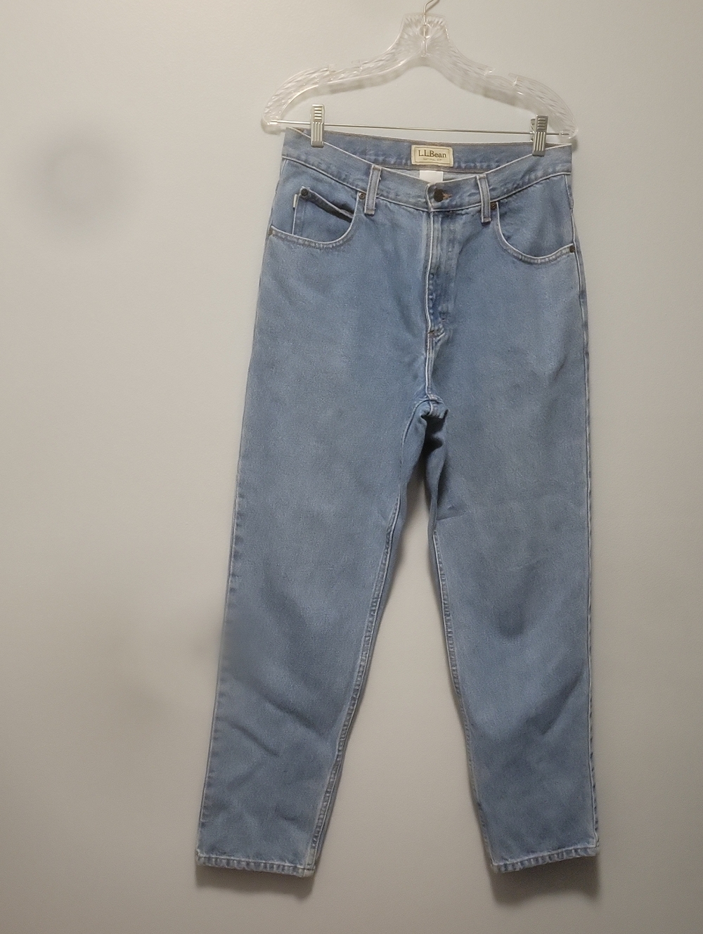 L.L. Bean Light Blue Relaxed Fit Men's Jeans